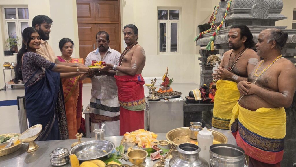 22/10/26 இன்றைய  கேதாரகெளரிவிரத 3ம் பூஜையும் , ஏகாதசிபூஜையும்